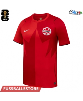 Günstige Kanada Heimtrikot WM 2026 Kurzarm